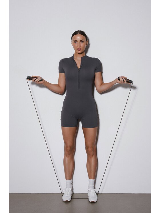 Estro Estro Ολόσωμη φόρμα ER00119500 Γκρι Slim Fit