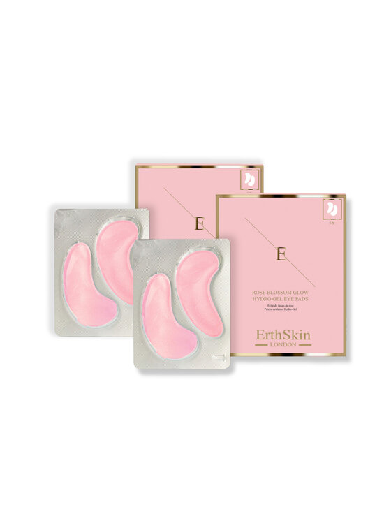 Erthskin London Erthskin London 2x Hydrożelowe Rose Blossom Płatki pod oczy