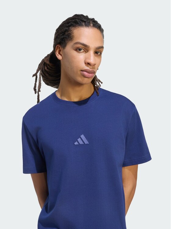 adidas adidas T-Shirt 168112 Niebieski jasny Regular Fit