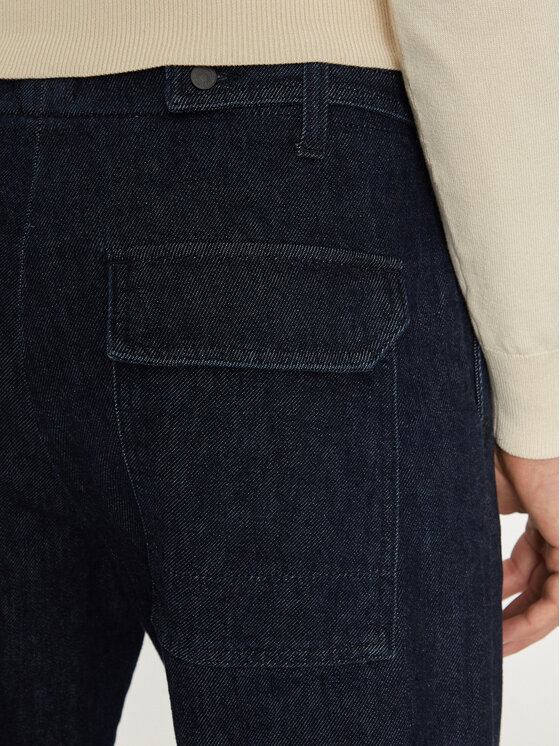 Liu Jo Liu Jo Jeans hlače QF4082 D4948 Mornarsko modra Regular Fit