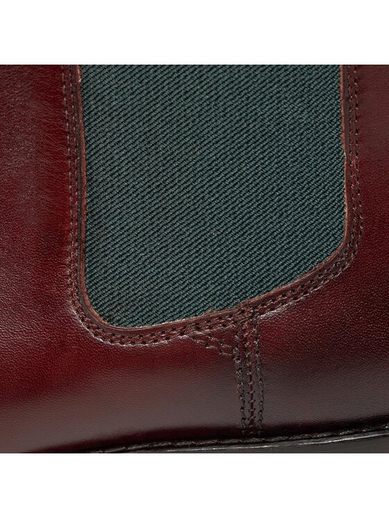 Clarks Clarks Kotníková obuv s elastickým prvkem Craftarlo Top 261734617 Hnědá