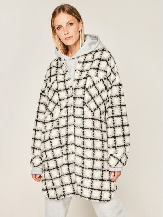 IRO IRO Wollmantel Basbry AN214 Grau Regular Fit