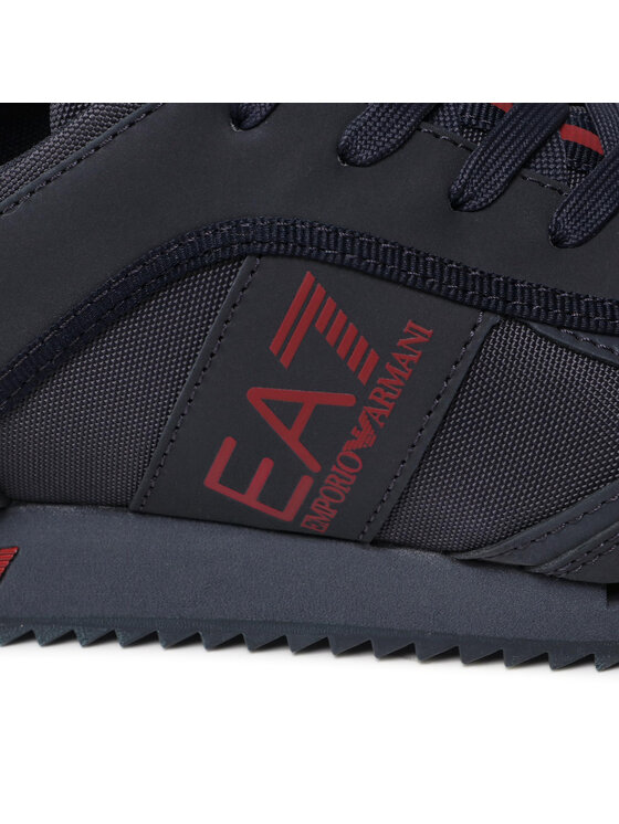 Emporio Armani X8X027 XK219 Lace Up Trainers Night Blue – Spellsports