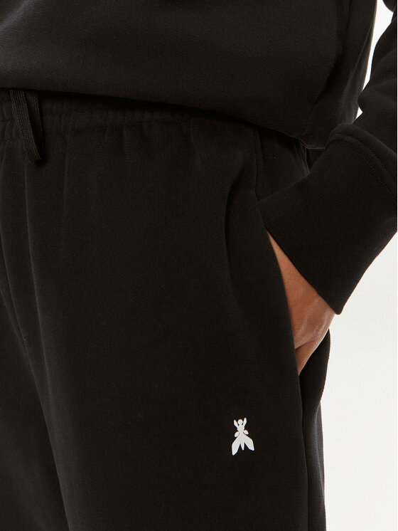 Patrizia Pepe Patrizia Pepe Sportinės kelnės 8P0618/J079-K103 Juoda Relaxed Fit