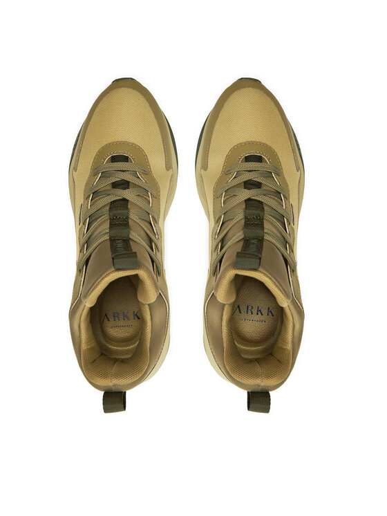 ARKK Copenhagen ARKK Copenhagen Sneakersy Stormrydr Nylon Hl Vulkn Vibram OU4301-0413-W Zelená