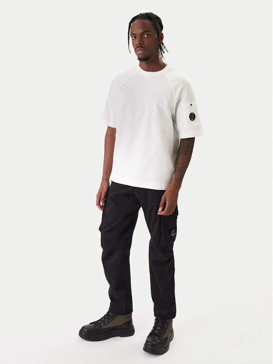 C.P. Company C.P. Company Tricou 20CMSS034A002246G Écru Regular Fit