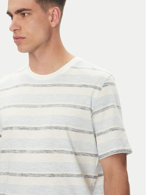 Jack & Jones Jack & Jones T-Shirt Birk 12268437 Krémová Standard Fit