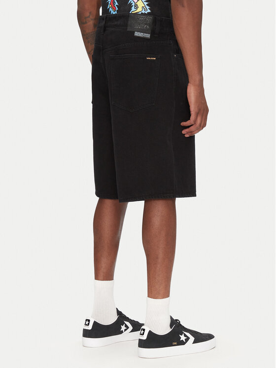 Volcom Volcom Teksapüksid Billow A2012200 Must Relaxed Fit