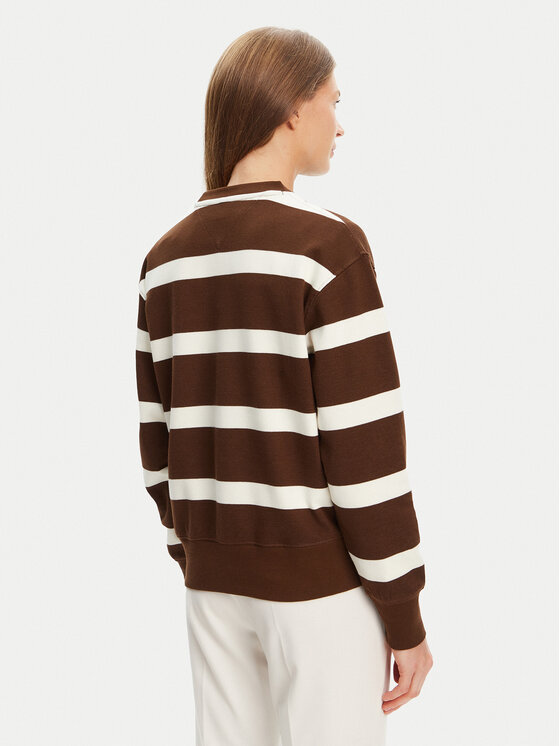 Tommy Hilfiger Tommy Hilfiger Μπλούζα Script WW0WW45743 Καφέ Regular Fit