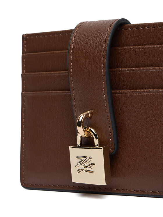 KARL LAGERFELD KARL LAGERFELD Kreditkartenetui B1W32025 Braun