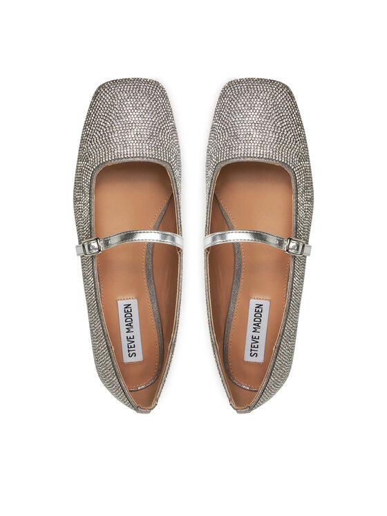 Steve Madden Steve Madden Μπαλαρίνες Ezri-R SM11003245 Ασημί