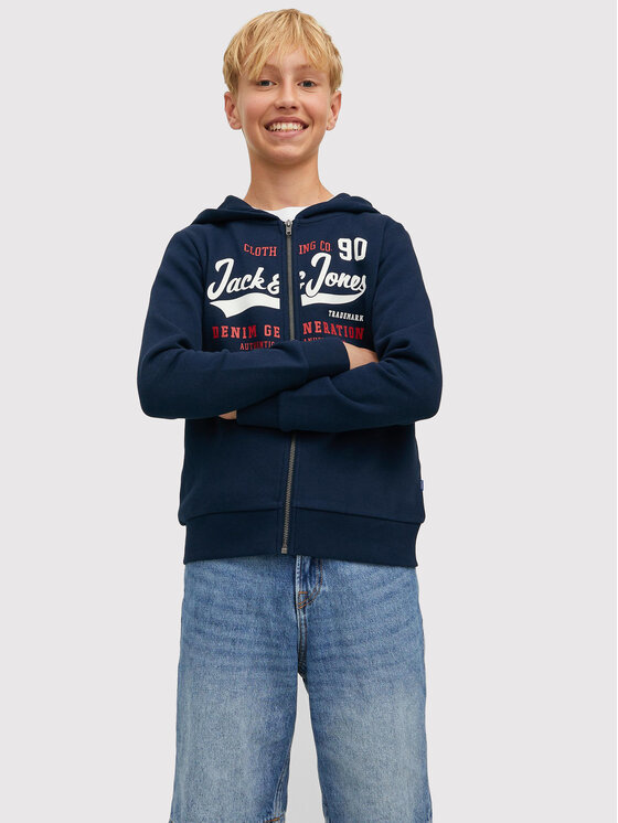 Jack&Jones Junior Jopa Logo 12218049 Mornarsko Modra Regular Fit