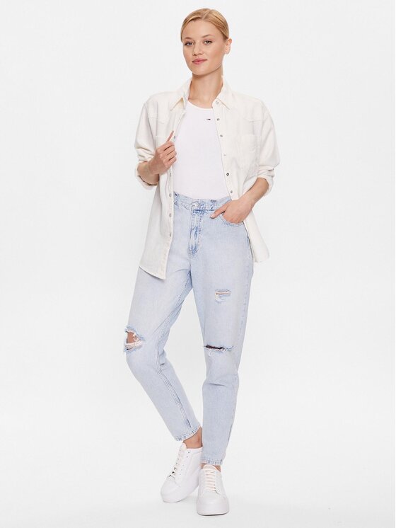 Levi's® Levi's® Jeanshemd Donovan Western A5974-0009 Écru Regular Fit