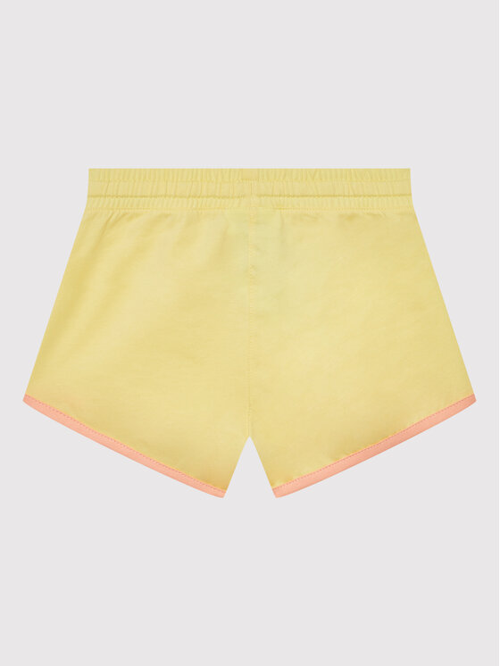 Champion Champion Set tricou și pantaloni scurți sport 404319 Galben Custom Fit