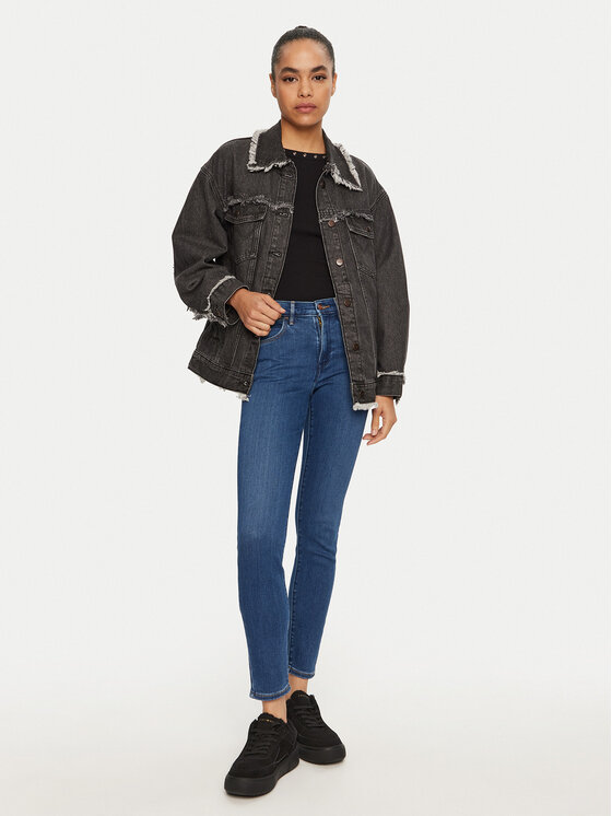 Wrangler Wrangler Jeansy 112355898 Modrá Skinny Fit
