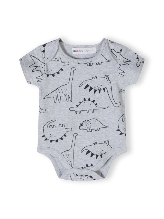 minoti minoti Body 24babypack24 Szary Regular Fit
