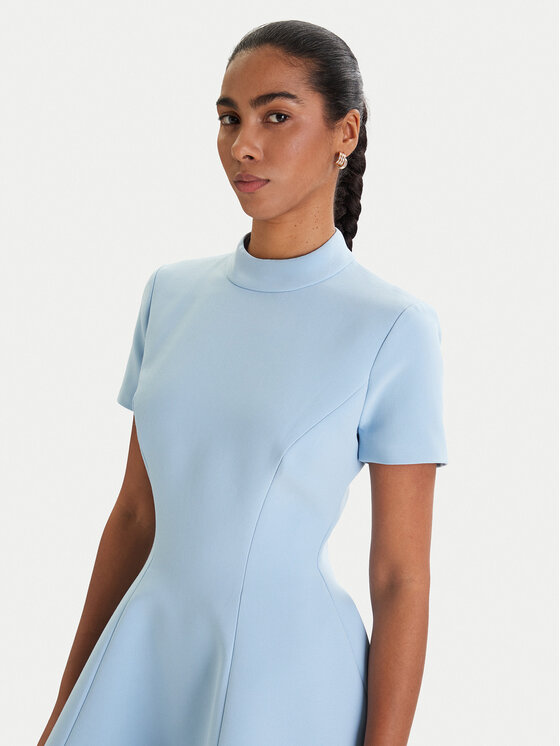 Bardot Bardot Koktejlové šaty Zephyra 59907DB Světle modrá Slim Fit