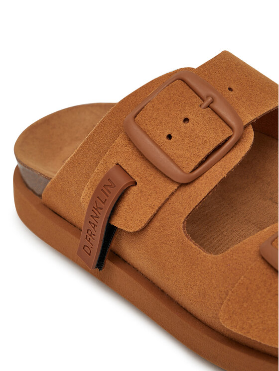 D.Franklin D.Franklin Ciabatte DFSH407001 Marrone
