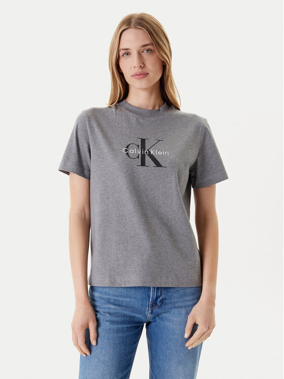 Calvin Klein Jeans Calvin Klein Jeans T-shirt Hero Classic LV047B865G Siva Regular Fit
