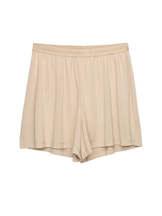 Esotiq Esotiq Szorty 43917 Żółty Regular Fit