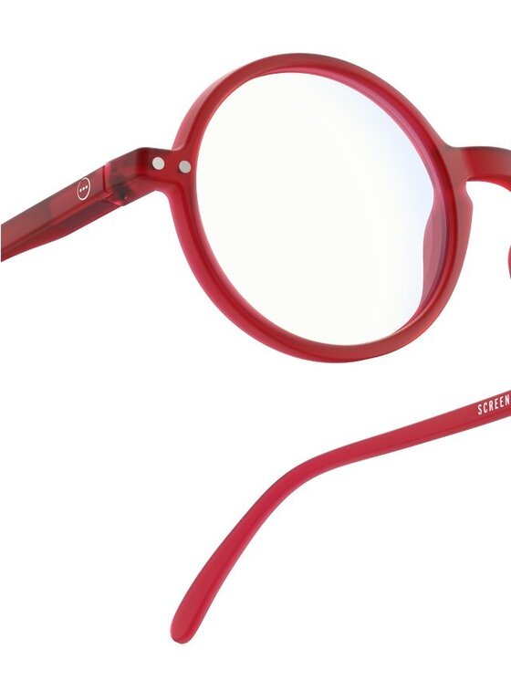 IZIPIZI IZIPIZI Okulary z filtrem blue light Screen Adult Czerwony