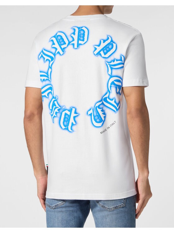 PHILIPP PLEIN PHILIPP PLEIN T-Shirt 14821 Bílá Regular Fit