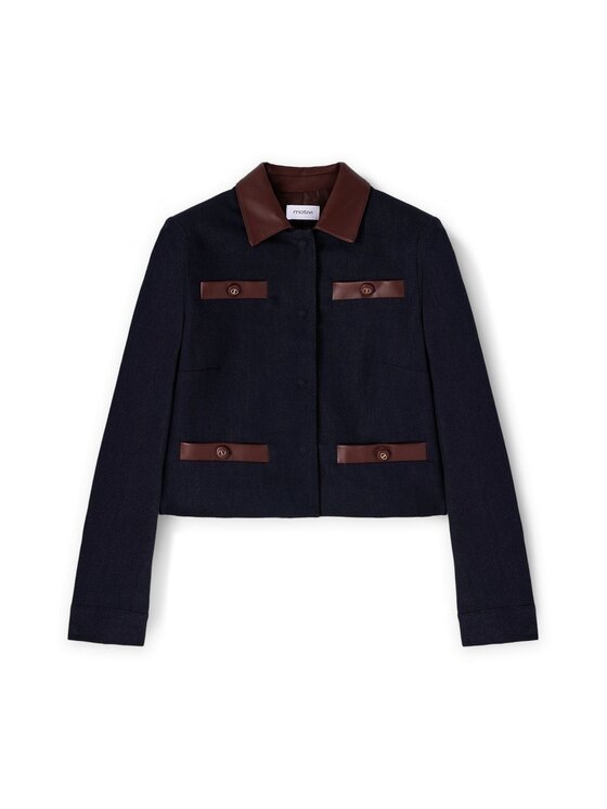 Motivi Motivi Giacca di transizione Q731Q000953N034 Blu Regular Fit