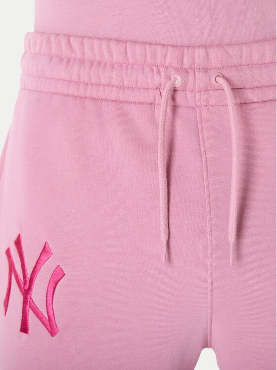 New Era New Era Pantaloncini sportivi New York Yankees MLB League Essential 60596183 Rosa Regular Fit
