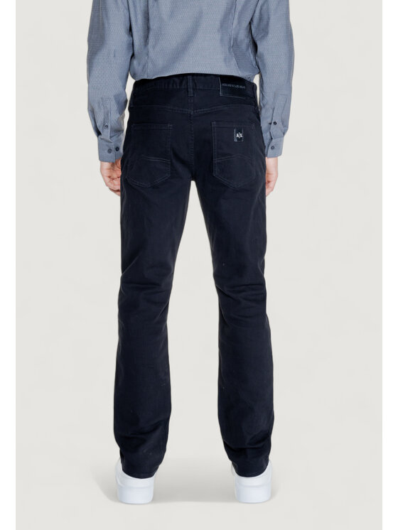 Armani Exchange Armani Exchange Pantalone da abito 8NZJ13 Z2SBZ Nero To Fit