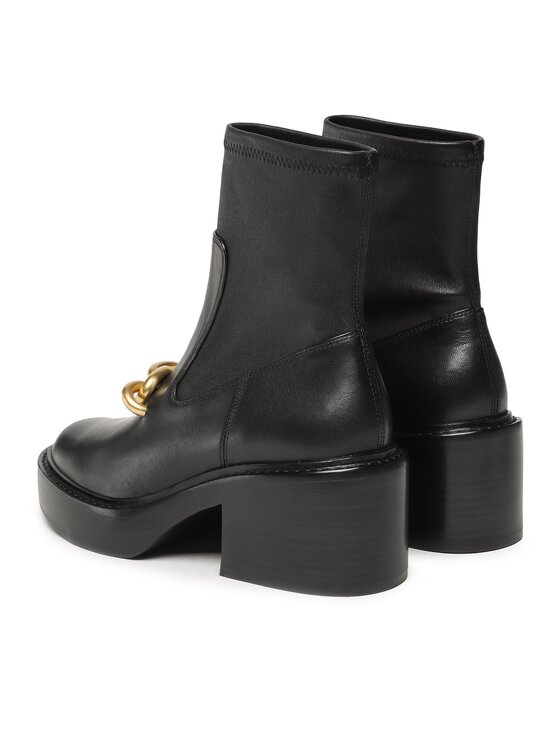 Coach Coach Ботильйони Kenna Leather Bootie CK031 Чорний