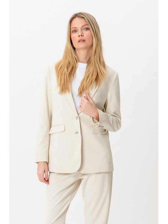 TeeShoppen Marynarka, rozmiar XL Kremowy, 'Perform Collection'