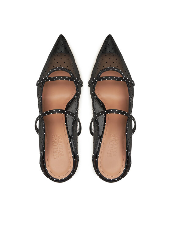 MALONE SOULIERS MALONE SOULIERS Klapki Maureen 100-351 Czarny