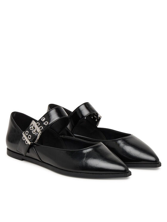 Buffalo Buffalo Baleriny Marly Riv 1621044 Czarny