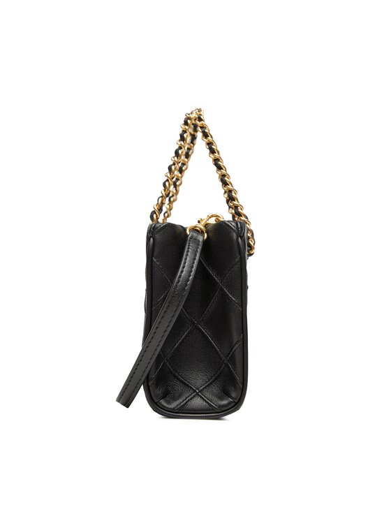 Tory Burch Tory Burch Kabelka Fleming Soft Mini Chain Tote 152334 Černá