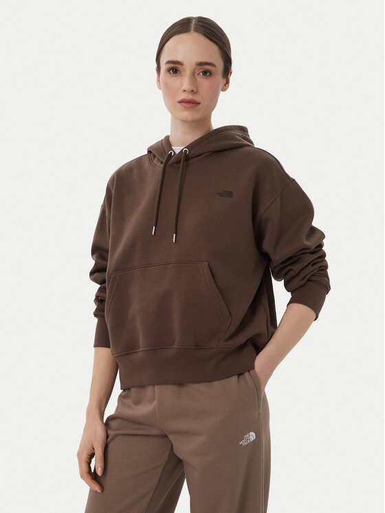 The North Face Hanorac Tnf Essential Simple Dome Boxy Os NF0A8HBX Maro Regular Fit