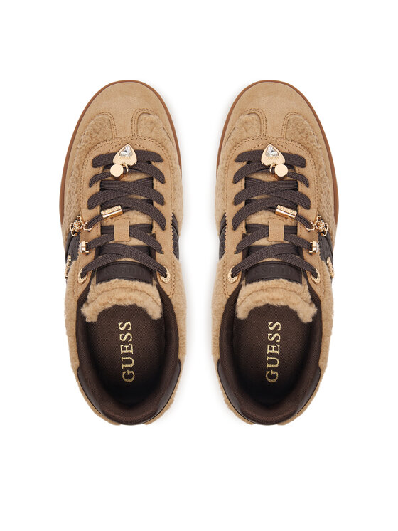 Guess Guess Снікерcи FLFN3A FUR12 Бежевий