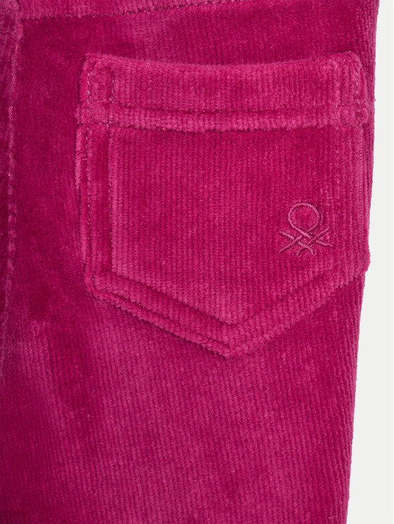 United Colors Of Benetton United Colors Of Benetton Bavlnené nohavice 4DZBGE00L Ružová Regular Fit