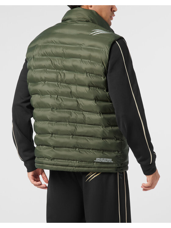 Plein Sport Plein Sport Gilet 23999 Verde Regular Fit