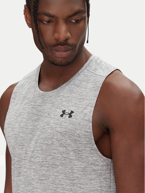 Under Armour Under Armour Tank top marškinėliai Tech 1382795 Pilka Regular Fit
