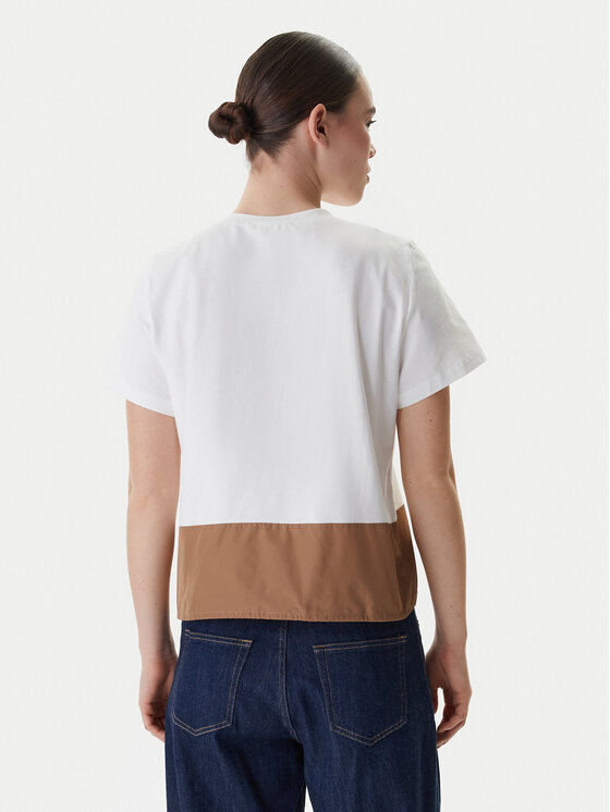 Marella Marella T-Shirt Emme by Marella Zorro 2615111141 Béžová Relaxed Fit