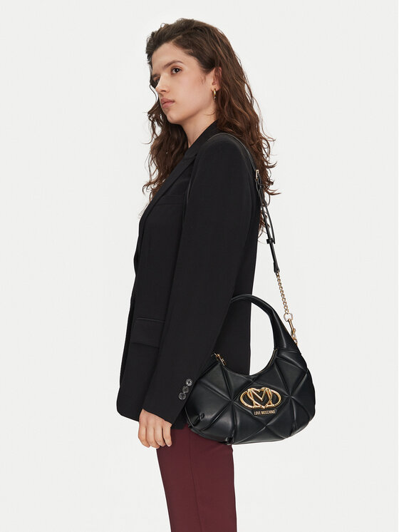 LOVE MOSCHINO LOVE MOSCHINO Дамска чанта JC4039PP1MLC0000 Черен