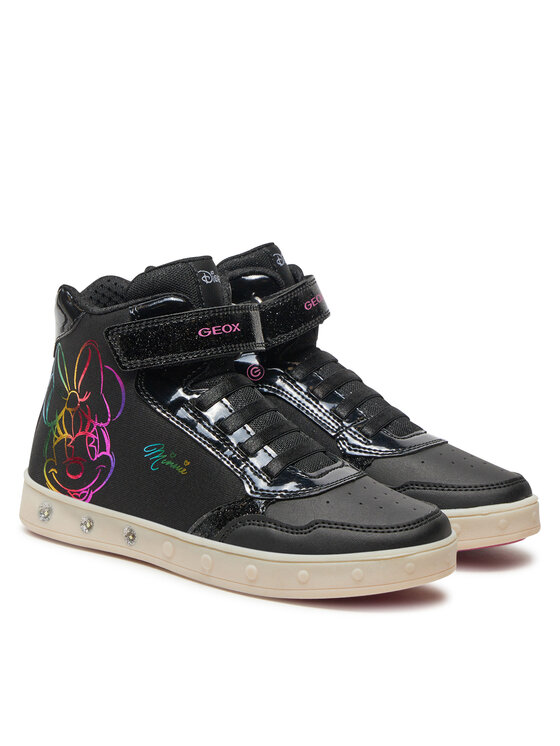 Geox Geox Laisvalaikio batai Skylin Girl J468WE 011KN C9999 D Juoda