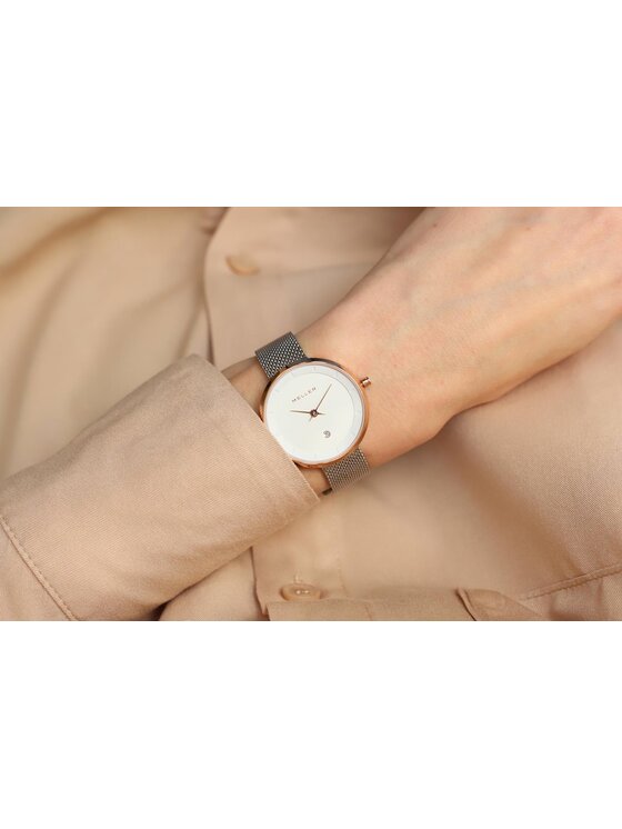 Meller Meller Zegarek W5RB-2SILVER Srebrny