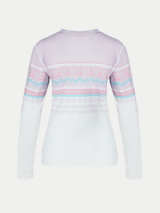 Surfanic Surfanic Bielizna termoaktywna górna SWU2601 Różowy Slim Fit