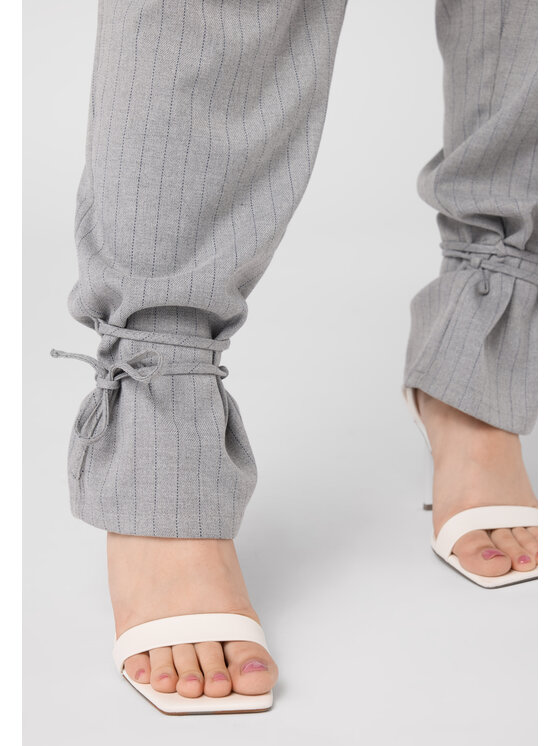 LAURELLA LAURELLA Dámské kalhoty Laurella 3VA006220 Šedá Regular Fit