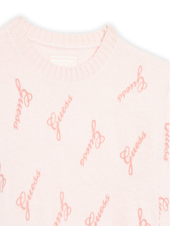 Guess Guess Sweater K5BK15 Z0870 Rózsaszín Regular Fit