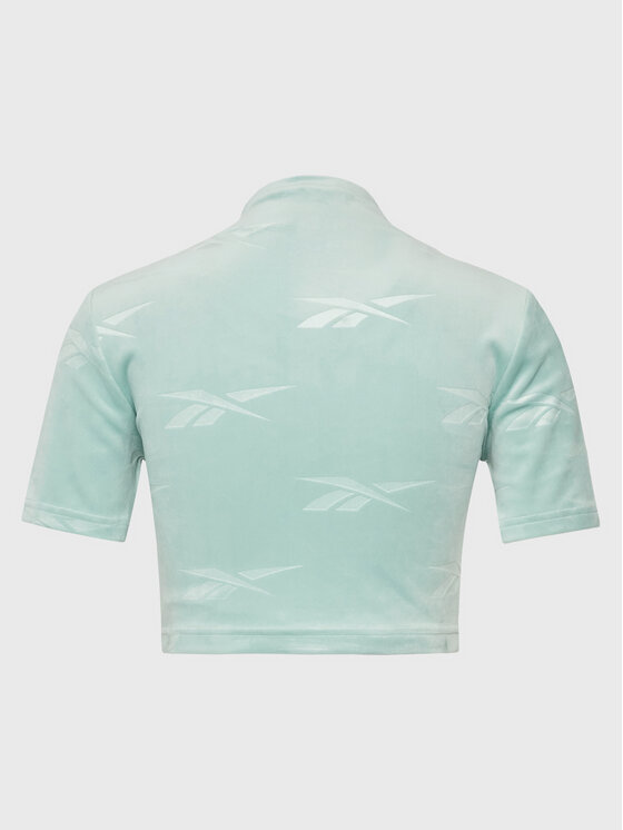 Reebok Reebok Футболка Classics Energy HH9802 Зелений Slim Fit