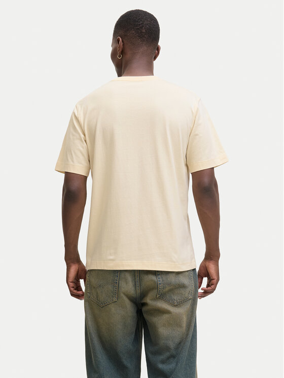 Jack&Jones Jack&Jones Majica Norrebro 12282892 Écru Relaxed Fit