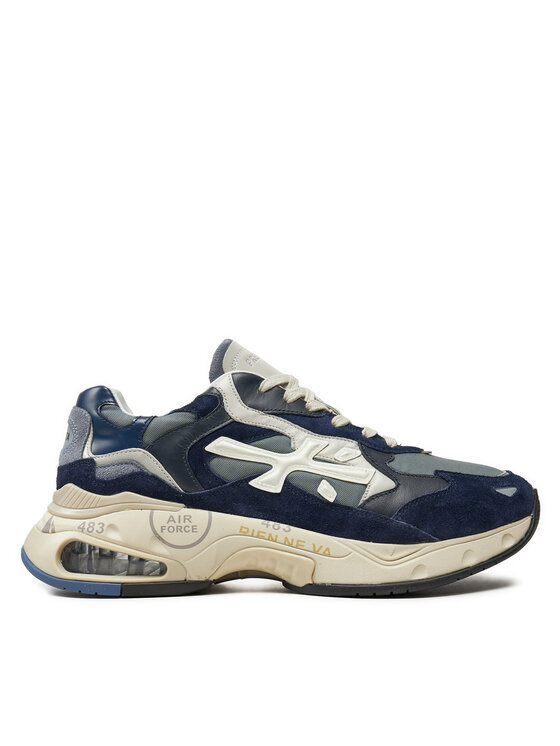 Sneakers Premiata Sharky VAR 362 Bleumarin