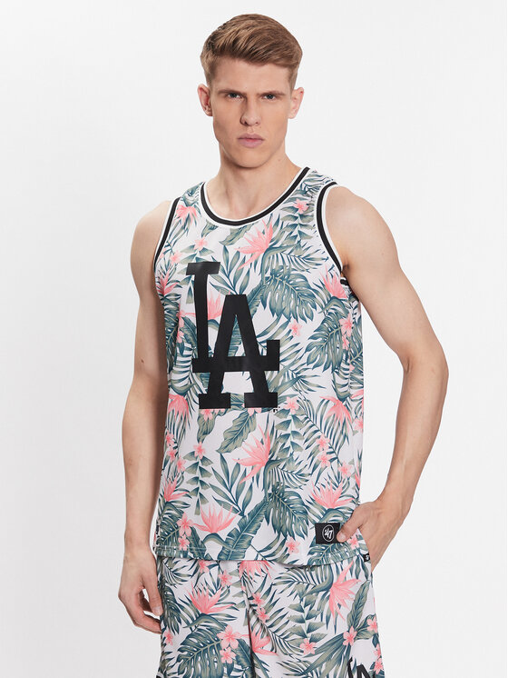 47 Brand Topiņš Los Angeles Dodgers Coastal Floral Repeat 47 Grafton Tank Daudzkrāsains Regular Fit